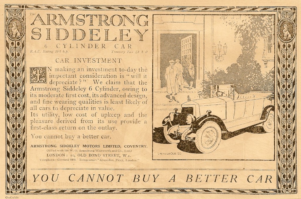 Armstrong Siddeley 1920