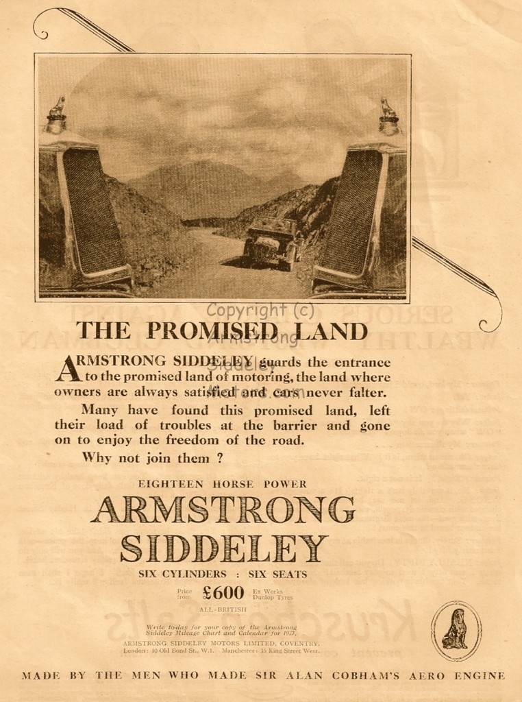 Armstrong Siddeley 1927 Sir Alan Cobham