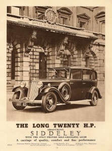 Long 20 HP advertisement 1934