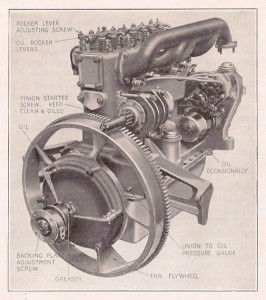 Armstrong Siddeley 14 HP Mark 1 engine